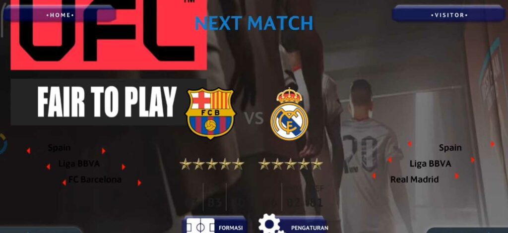 تحميل لعبة ufl football 2023 الاصلية للاندرويد APK بدون نت 2