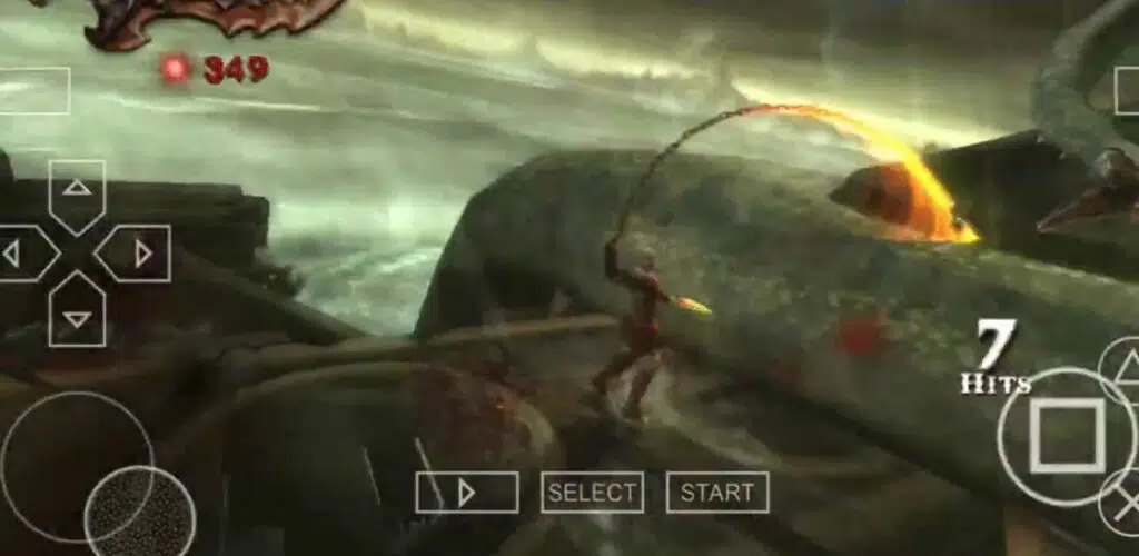 تحميل لعبة God of war 3 للاندرويد ppsspp من ميديا فاير بحجم صغير كاملة APK 5