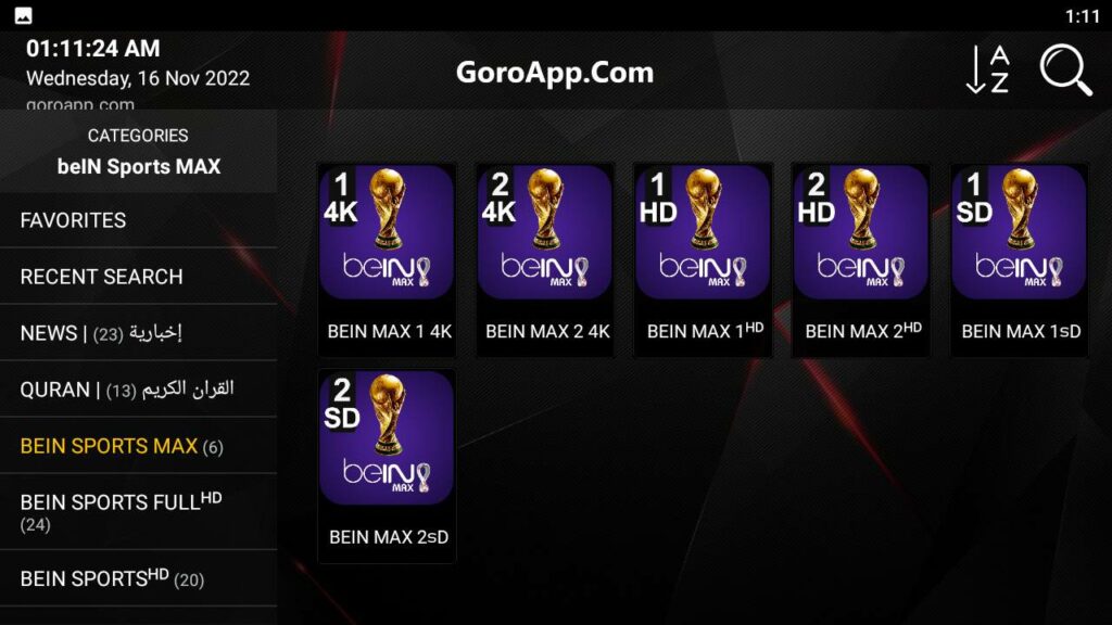 تحميل تطبيق goroapp لمشاهدة كأس العالم 2022 بدون تقطيع مجانا 4 تحميل تطبيق goroapp لمشاهدة كأس العالم 2022 بدون تقطيع مجانا 3