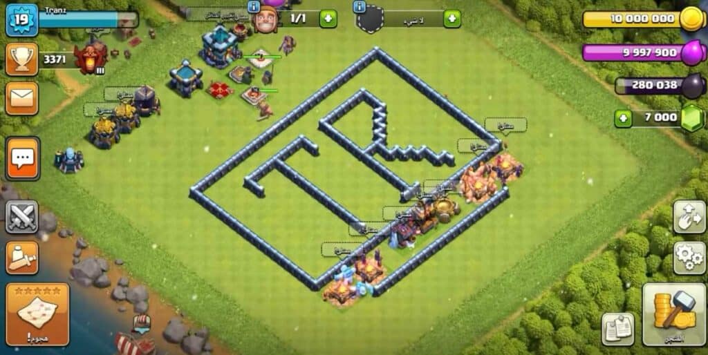 تحميل لعبة clash of clans مهكرة 2023 اخر اصدار