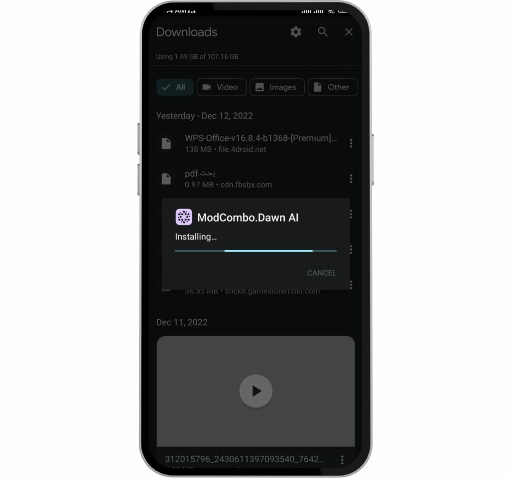 تحميل تطبيق Dawn ai Premium مهكر النسخة المدفوعة مجانا APK