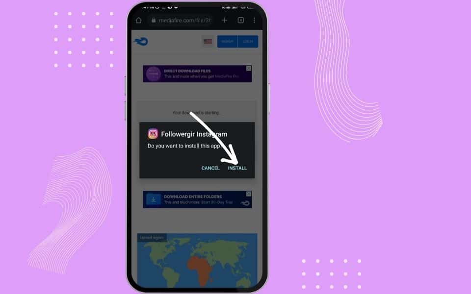 تحميل برنامج فالوكير انستقرام followergir instagram مهكر اخر اصدار