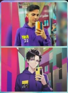 موقع تحويل الصور الى انمي تريند الفيس بوك 2023 مجانا 2