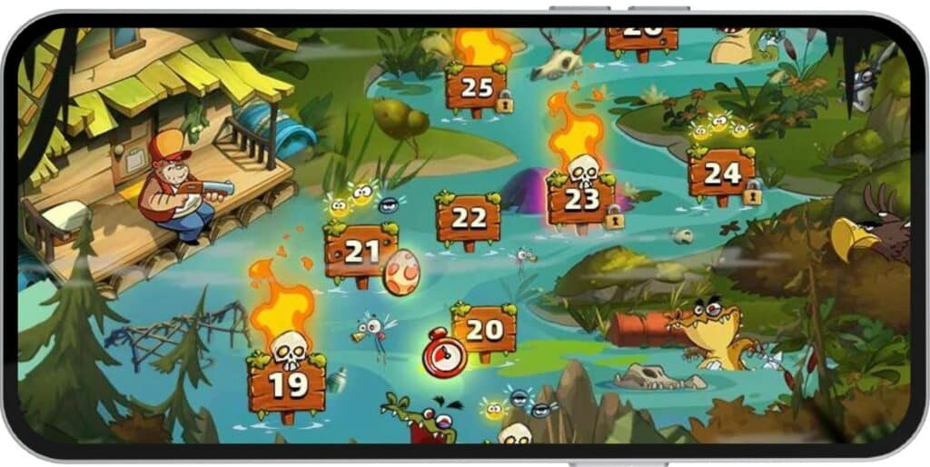 تحميل لعبة هجوم المستنقع مهكرة من ميديا فاير Swamp Attack 2 9 تنزيل لعبة المستنقع القديمه مجانا