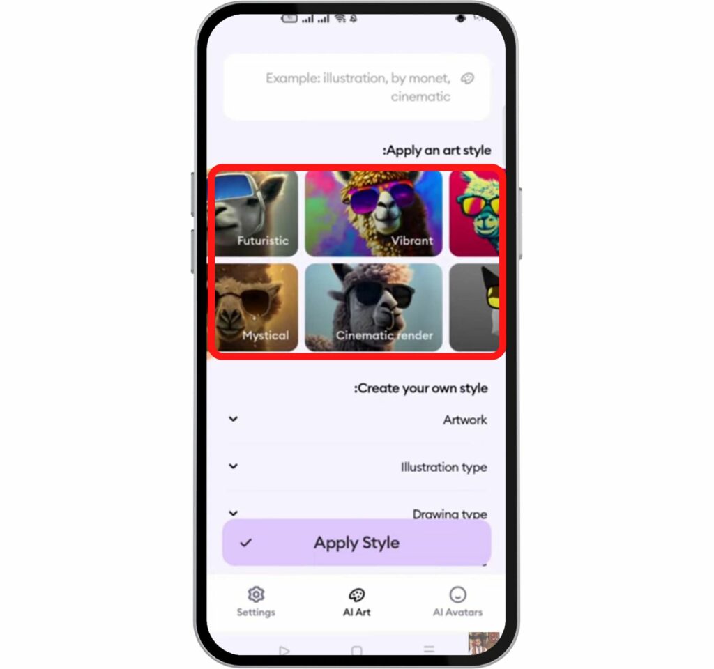 dawn ai avatars مهكر