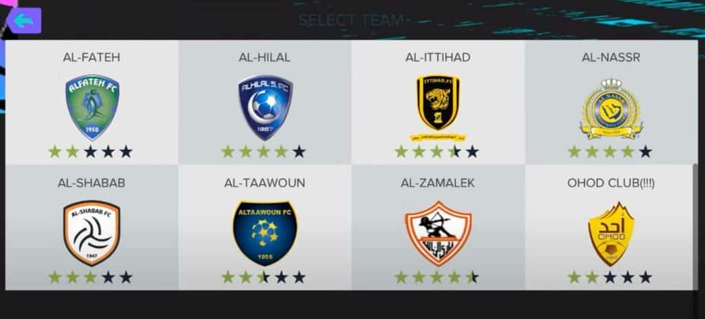 تحميل لعبة فيفا 22 مود الاهلي والزمالك للاندرويد APK بدون نت 1