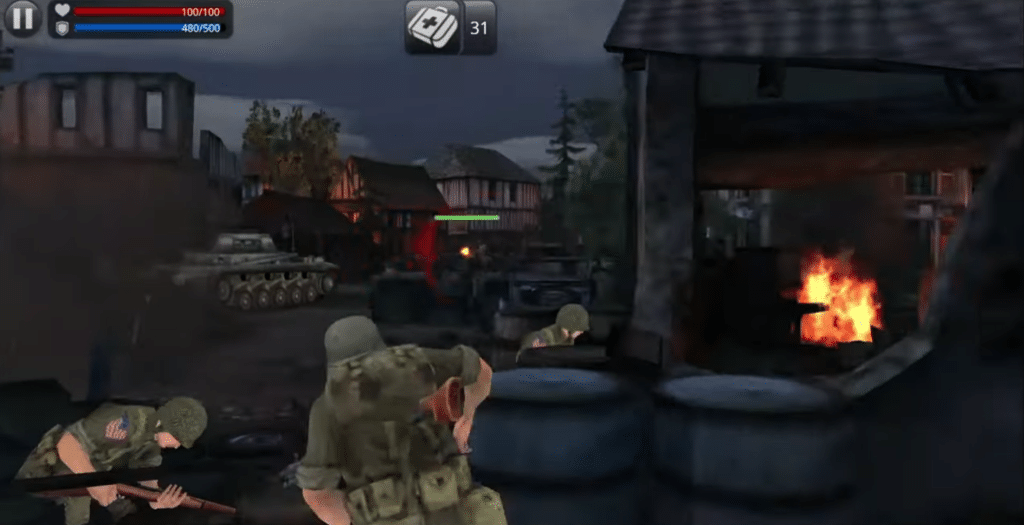 تحميل لعبة d-day الاصدار القديم مهكره للاندرويد برابط مباشر APK 3