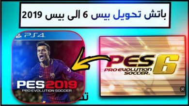 تحميل باتش تحويل بيس 6 الى بيس 2019 من ميديا فاير PES6 MINI PRO PATCH 2019 19