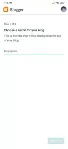 تحميل تطبيق بلوقر Blogger لانشاء مدونة مجانية للاندرويد والايفون 3