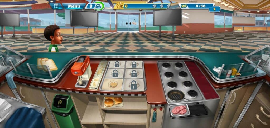تحميل لعبة حمي الطهي Cooking Fever مهكرة 2024 للاندرويد من ميديا فاير 3