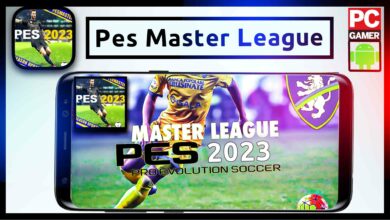 تحميل بيس ماستر ليج موبايل pes master league mobile 2023 مهكرة للاندرويد 1