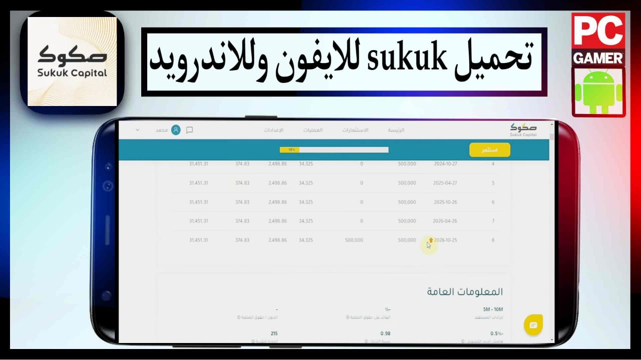 تحميل تطبيق صكوك اخر اصدار sukuk للايفون وللاندرويد 2026 2 تحميل تطبيق صكوك اخر اصدار sukuk للايفون وللاندرويد 2026