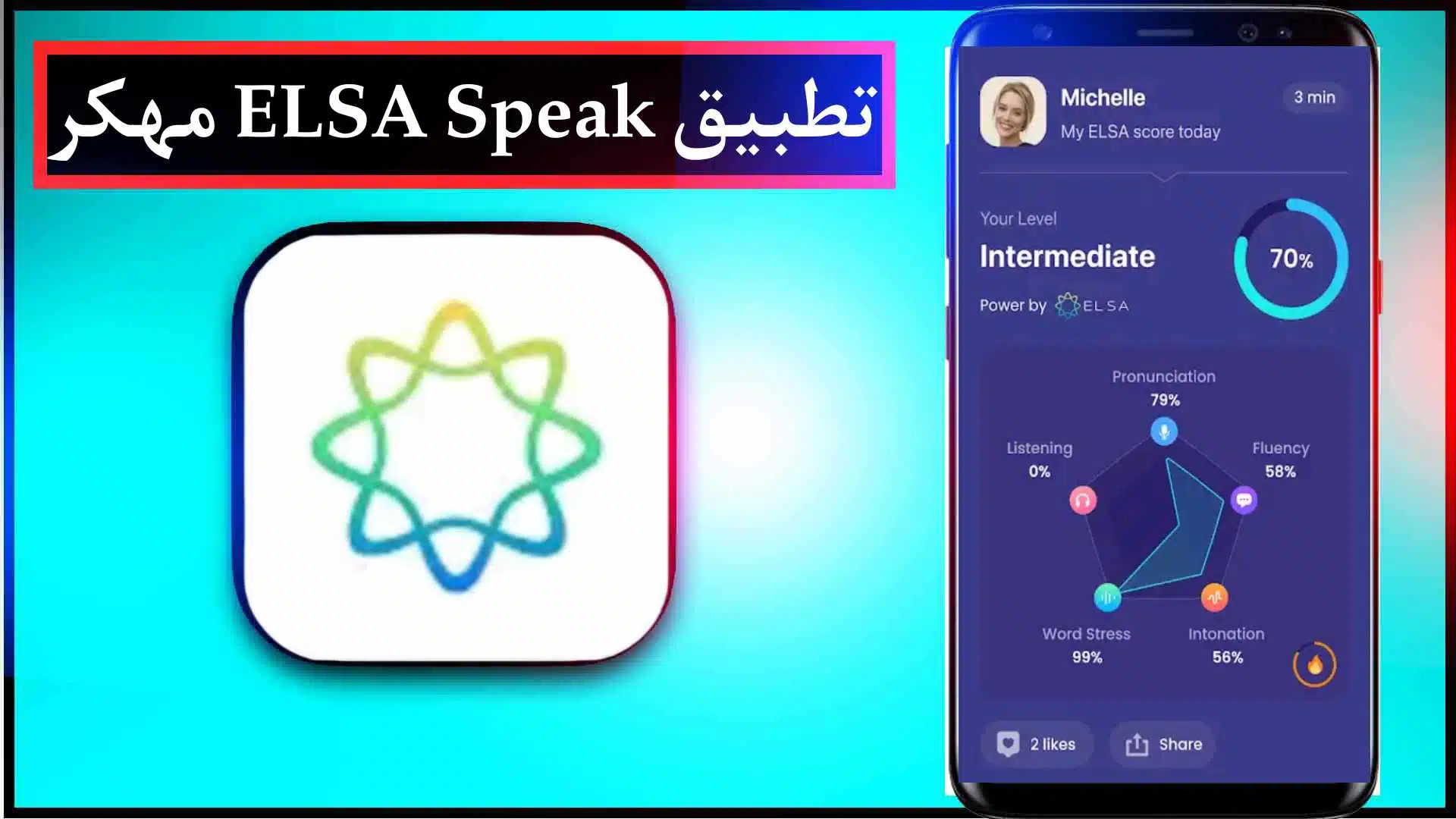 تحميل برنامج elsa speak مهكر 2024 لتعليم اللغة الانجليزية اخر اصدار مجانا 3 تحميل برنامج elsa speak مهكر 2024 لتعليم اللغة الانجليزية اخر اصدار مجانا 2