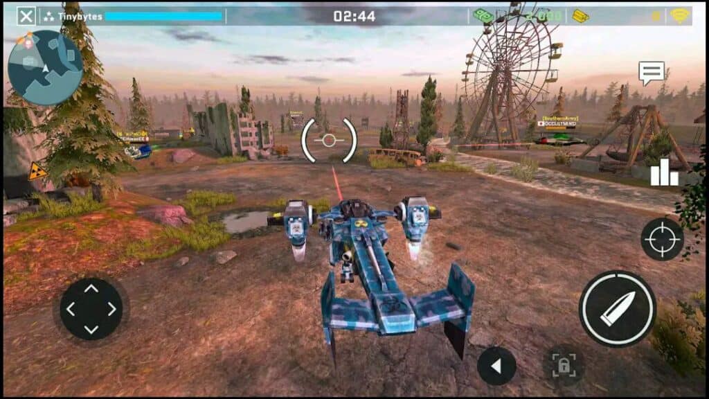 تحميل لعبة Massive Warfare Tanks Battle اخر اصدار مهكره للاندرويد برابط مباشر APK 3