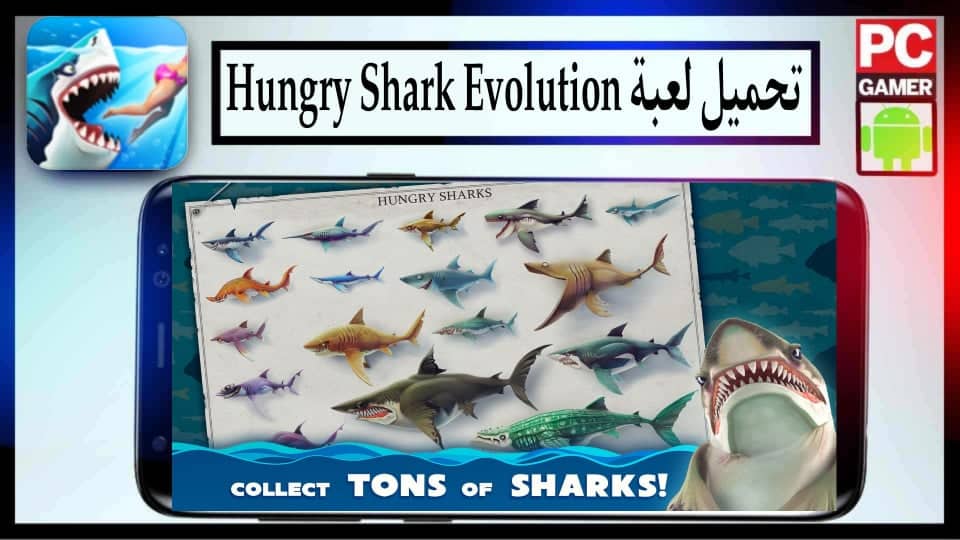 تحميل لعبة Hungry Shark Evolution مهكرة 2024 للاندرويد وللكمبيوتر من ميديا فاير 2 تحميل لعبة Hungry Shark Evolution مهكرة 2024 للاندرويد وللكمبيوتر من ميديا فاير