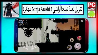 تنزيل لعبة نينجا أراشي Ninja Arashi 3 مهكرة 2024 للاندرويد وللايفون من ميديا فاير