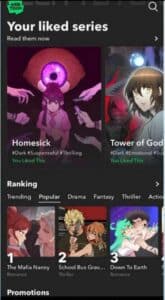 تحميل تطبيق ويبتون WEBTOON مهكر 2026 للاندرويد والايفون اخر اصدار مجانا 1