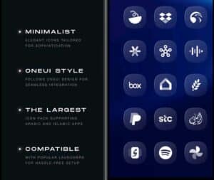 تحميل تطبيق glassify icon pack مهكر للاندرويد اخر اصدار 2024 مجانا من ميديا فاير