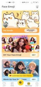 تحميل تطبيق Facemoji Keyboard app للاندرويد والايفون اخر اصدار 2025 برابط مباشر