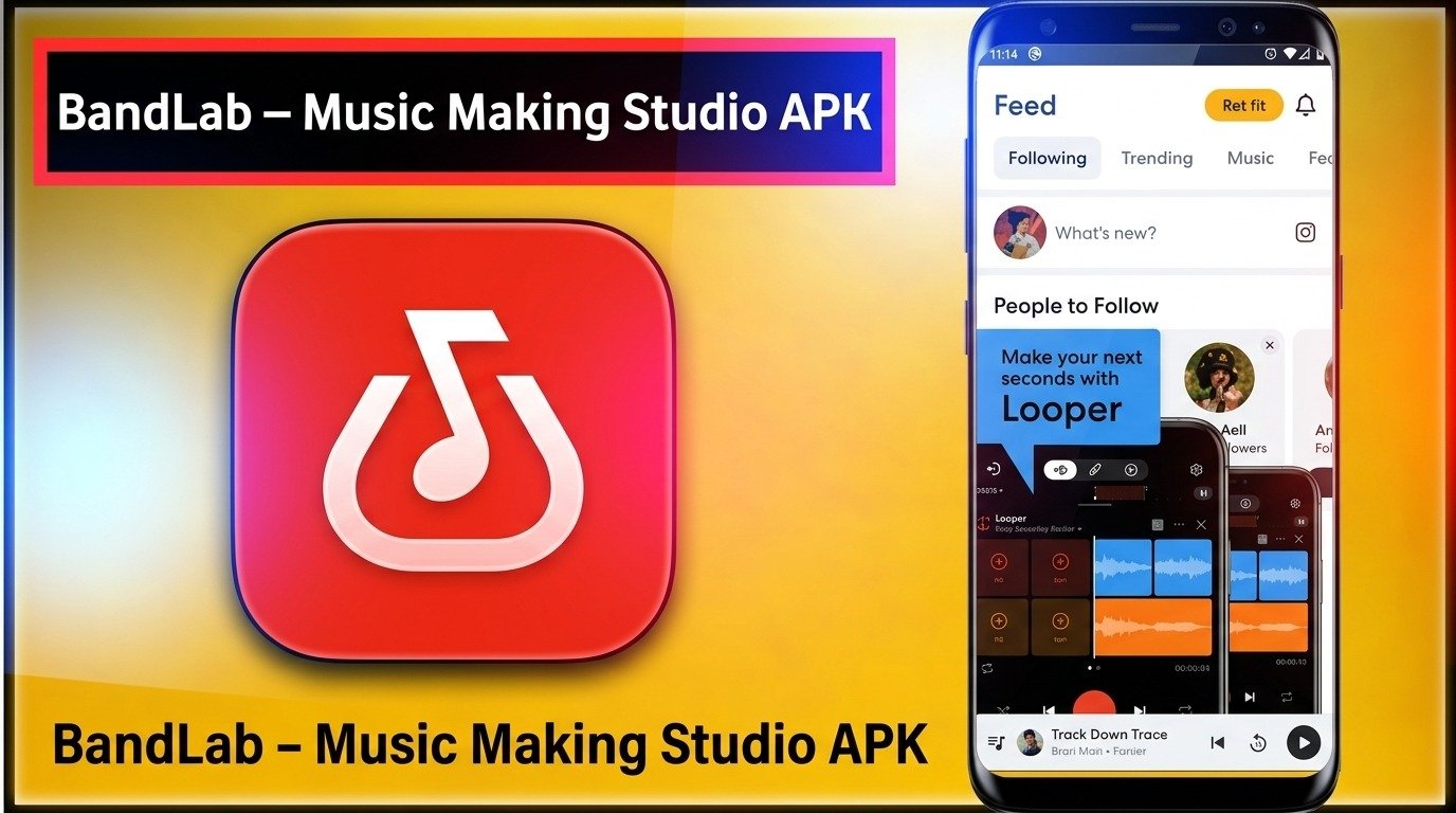 تحميل تطبيق BandLab باند لاب للاندرويد وللايفون APK 2026 1 تحميل تطبيق BandLab باند لاب للاندرويد وللايفون APK 2026 1