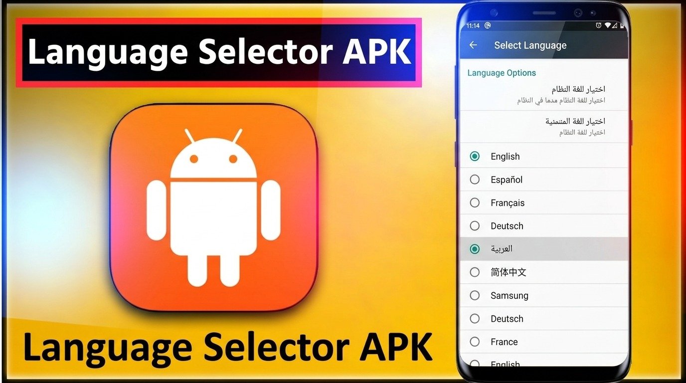 تحميل تطبيق language selector للاندرويد APK 2026 1 تحميل تطبيق language selector للاندرويد APK 2026