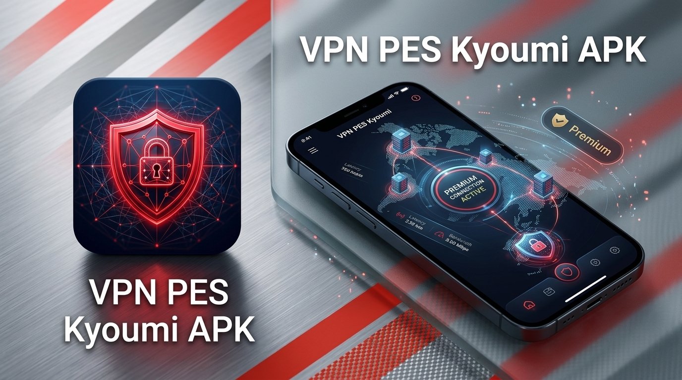 تحميل تطبيق VPN PES APK لتوليد الحظ الأسطوري وتسريع بيس موبايل 2026 1 تحميل تطبيق VPN PES APK لتوليد الحظ الأسطوري وتسريع بيس موبايل 2026 1