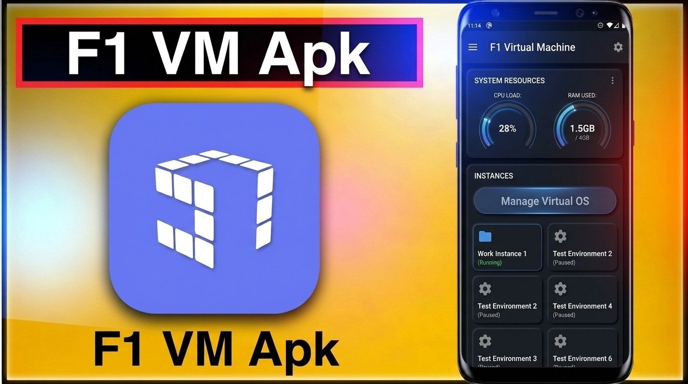 تحميل محاكي F1 VM Apk للاندرويد اخر الاصدار 2026 1 تحميل محاكي F1 VM Apk للاندرويد اخر الاصدار 2026 1
