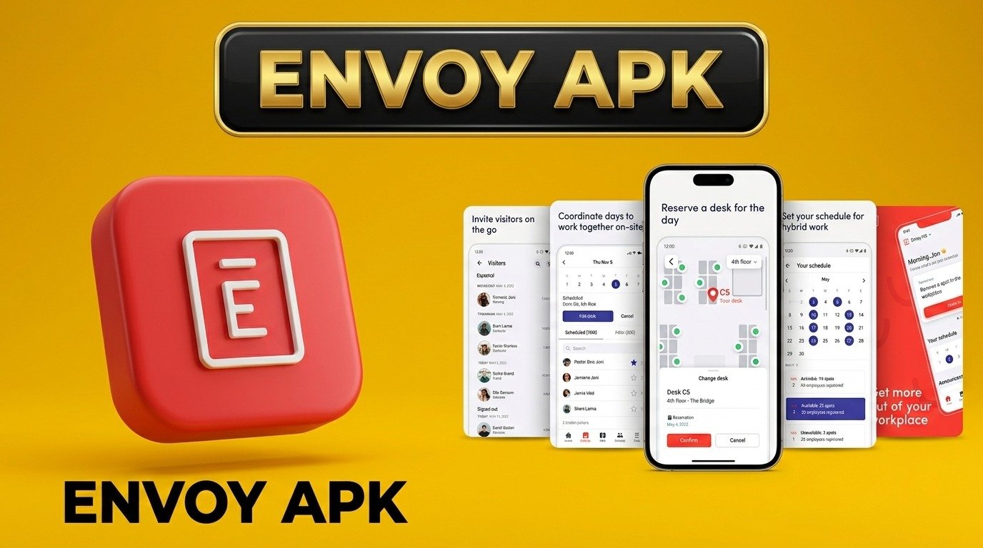 تحميل تطبيق Envoy APK لادارة المكاتب والعمل الهجين اخر اصدار 2026 1 تحميل تطبيق Envoy APK لادارة المكاتب والعمل الهجين اخر اصدار 2026 1