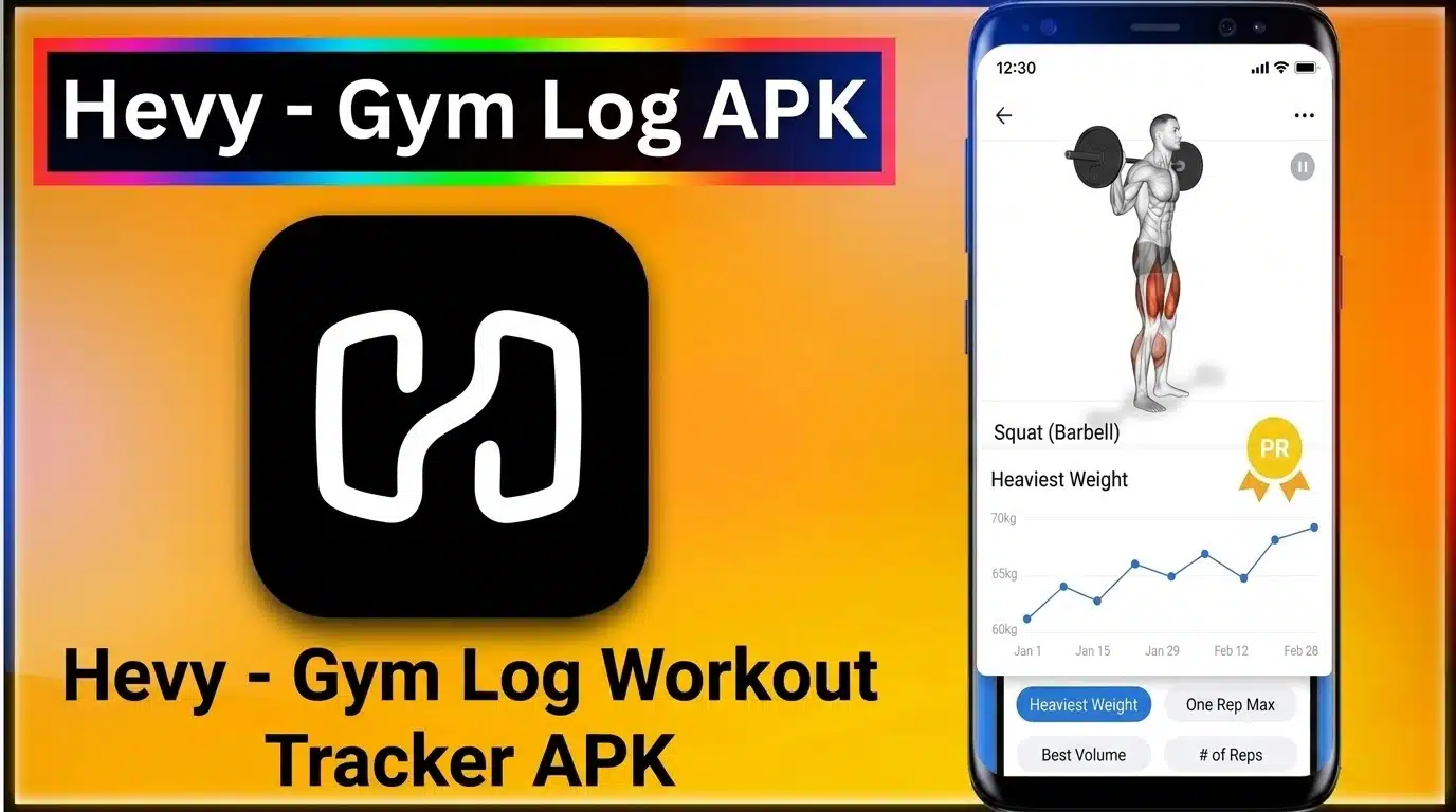 تحميل تطبيق Hevy - Gym لتسجيل تمارين الجيم 2026 1 تحميل تطبيق Hevy - Gym لتسجيل تمارين الجيم 2026 1