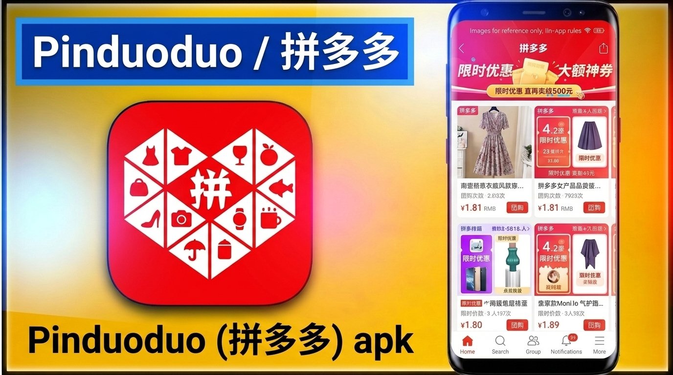 تحميل تطبيق Pinduoduo بيندودو الصيني للاندرويد أحدث إصدار Apk 2026 1 تحميل تطبيق Pinduoduo بيندودو الصيني للاندرويد أحدث إصدار Apk 2026 1