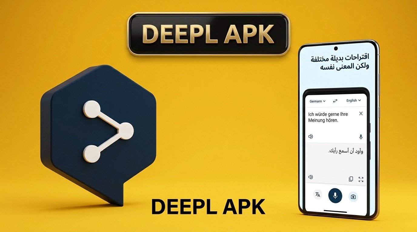تحميل تطبيق مترجم DeepL APK للكمبيوتر و للاندرويد مجانا 2026 1 تحميل تطبيق مترجم DeepL APK للكمبيوتر و للاندرويد مجانا 2026 1