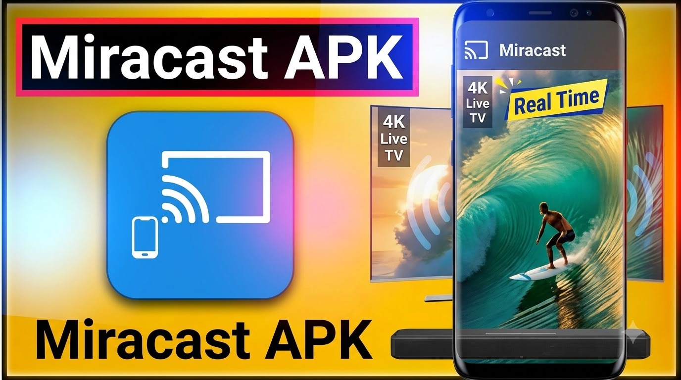 تحميل برنامج Miracast للأندرويد و للايفون اخر اصدار 1