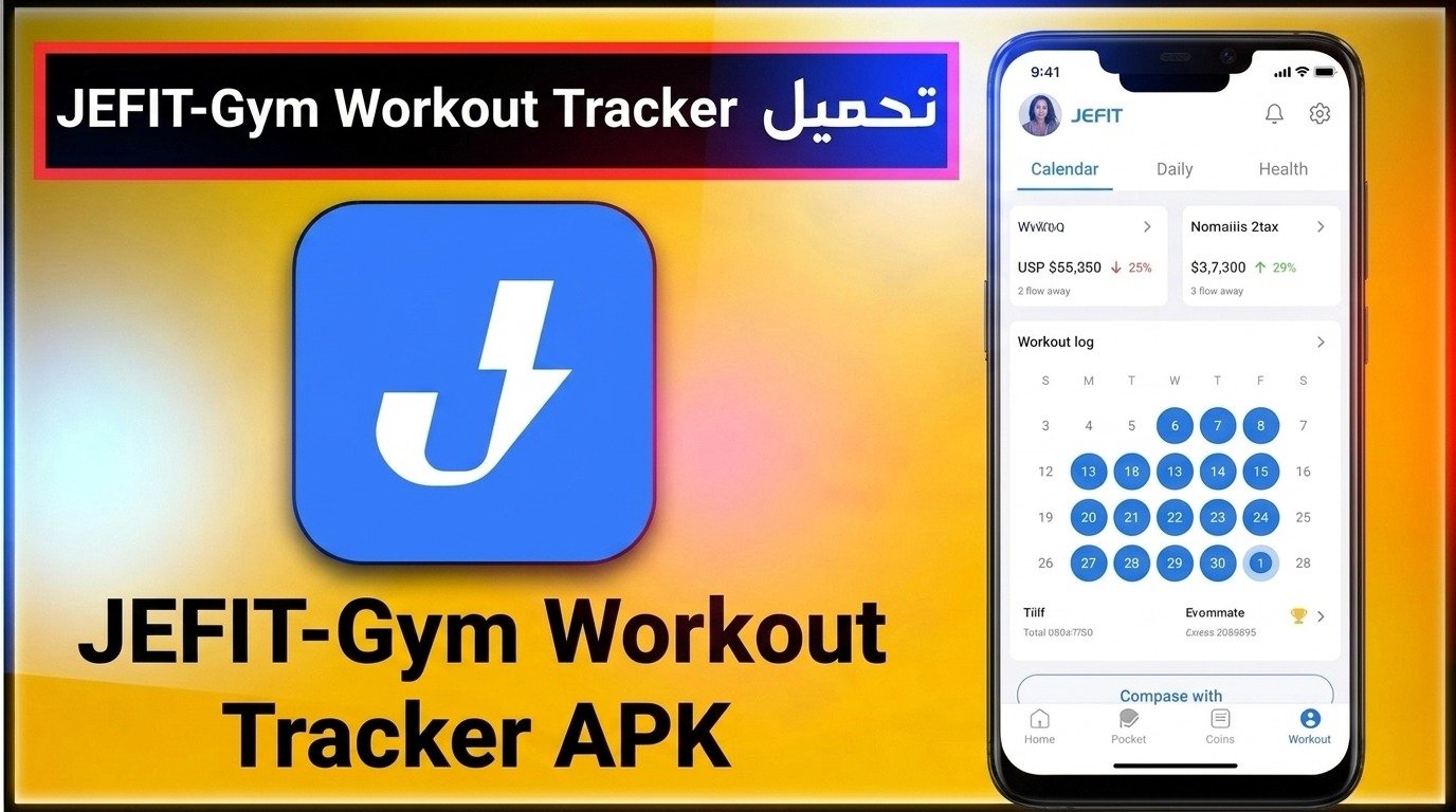 تحميل تطبيق Jefit تمارين جيم مجاني للرجال وللنساء بدون نت 2026 1 تحميل تطبيق Jefit تمارين جيم مجاني للرجال وللنساء بدون نت 2026 1